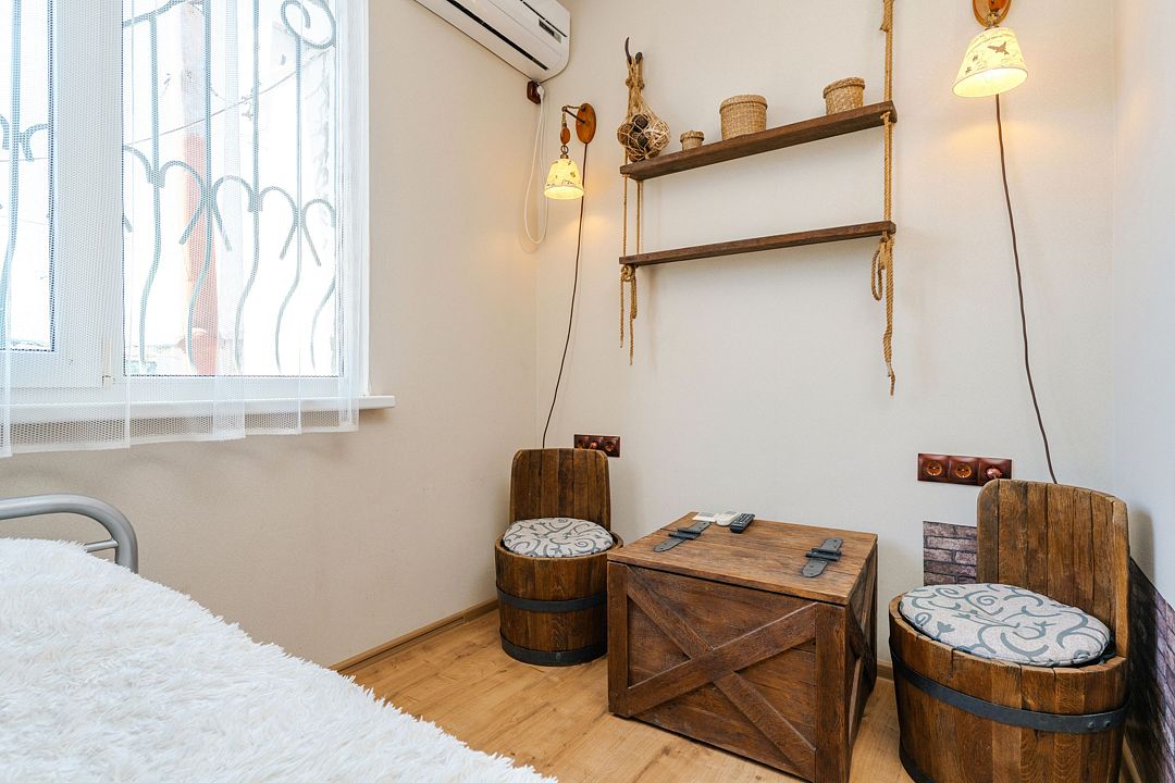 Номер 3-местный 1-комнатный бюджетный «Каюта Шкипера»