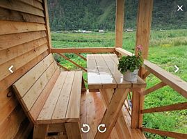 Четырёхместный коттедж Classic с видом на горы, База отдыха Магия Алтая тур, Шебалинский район