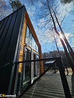 Коттедж с красивым видом из окна, База отдыха Солнечный, деревня Гололобы