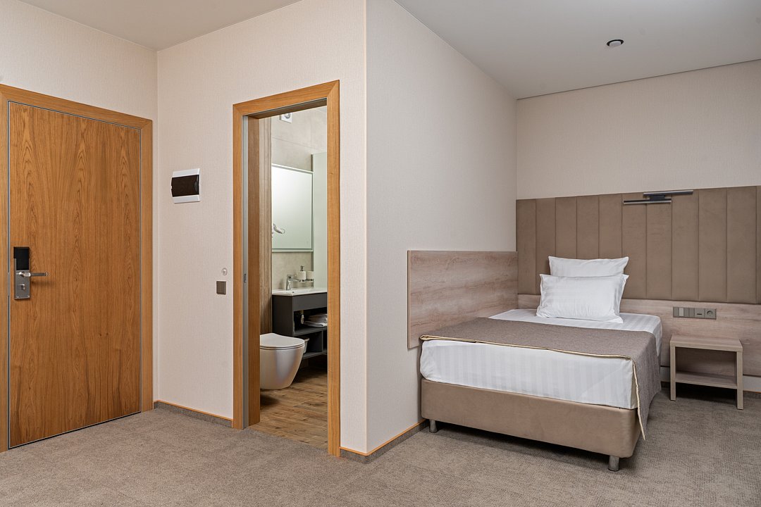 Стандартный 1-местный 1-комнатный (без балкона, корпус № 1)