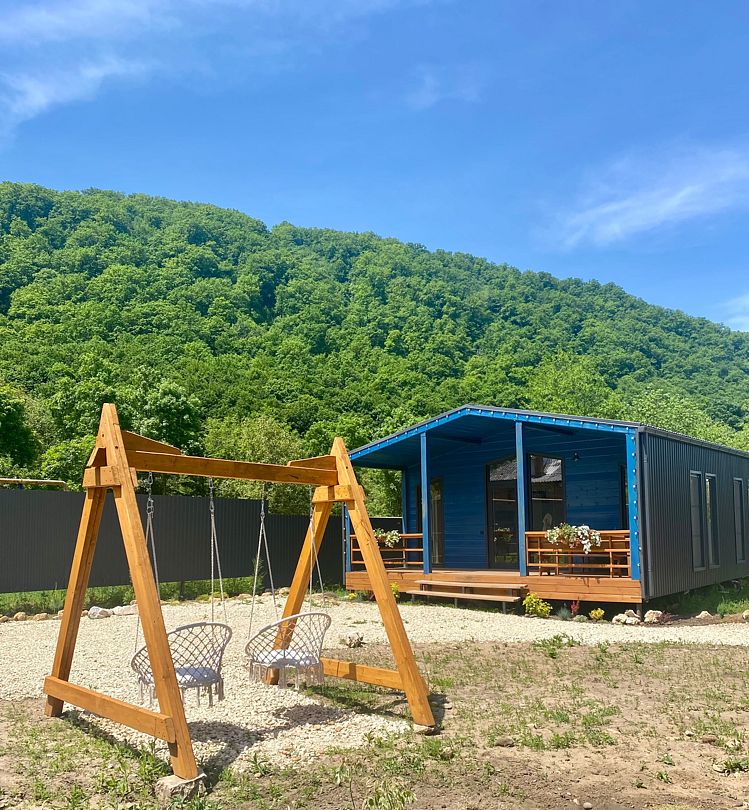 Коттедж Eco House в горах Адыгеи, Каменномостский, Республика Адыгея