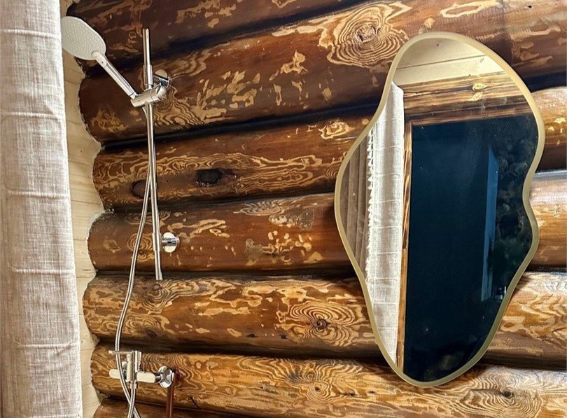 Дом 6-местный 3-комнатный (с камином)