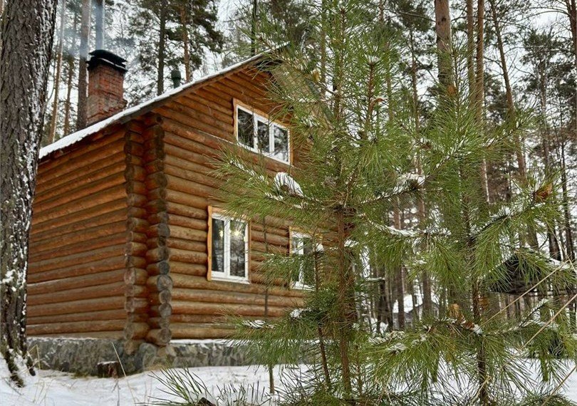 Дом 6-местный 3-комнатный (с камином)