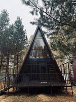Дом A-frame, База отдыха Щукино, Воротынский район