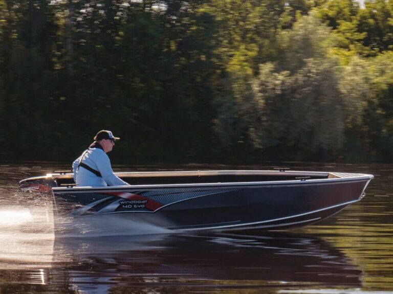 Лодка Windboat 4.0 Evo алюминевая