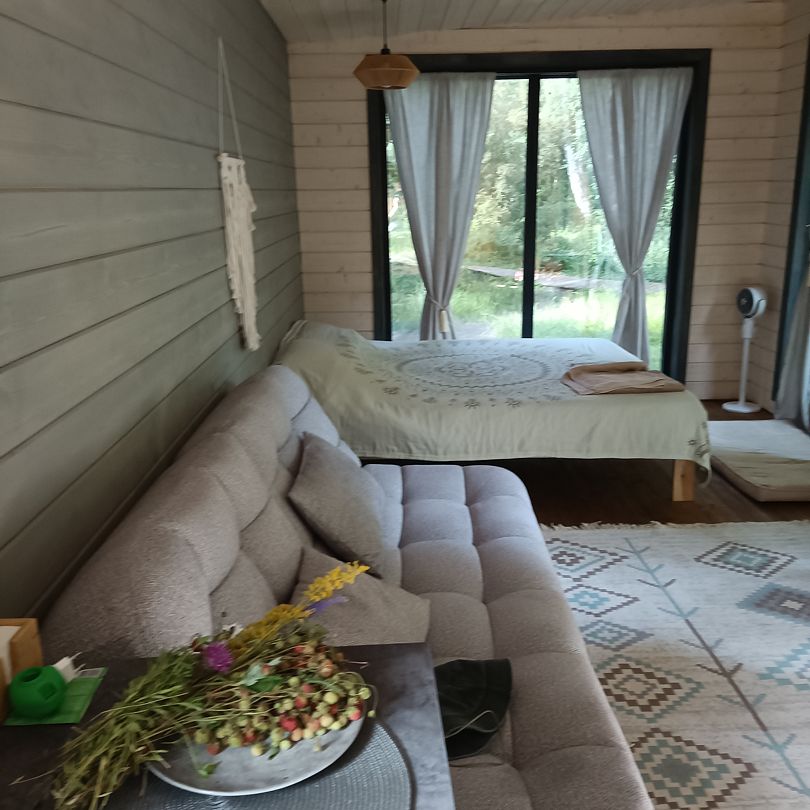 Фото 3 из отзыва о глэмпинге Глэмпинг-парк Лох-бро