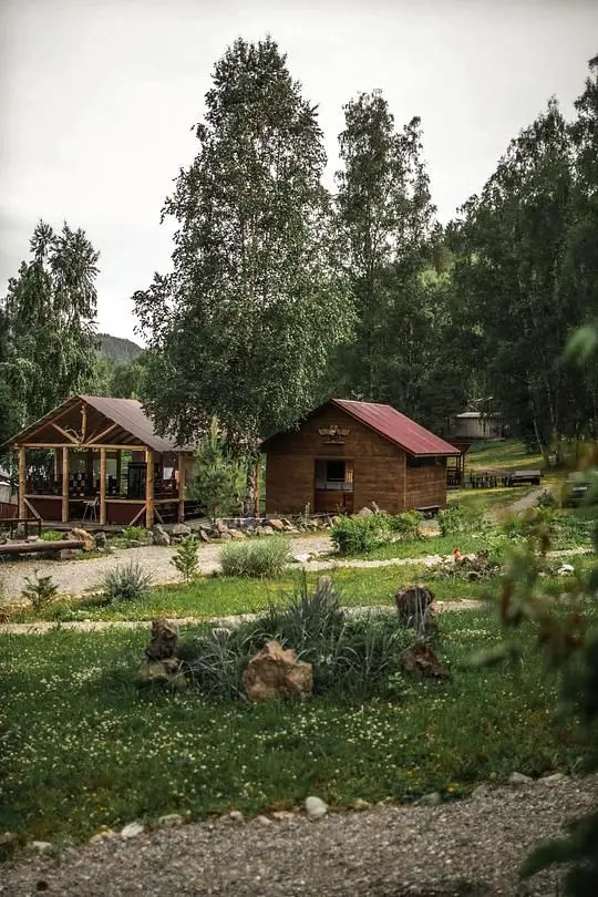 Кафе и санблок | Красный камень (Алтай), Алтайский край