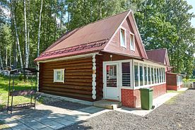 Дом у бани, База отдыха Ильинский пляж, Блазново