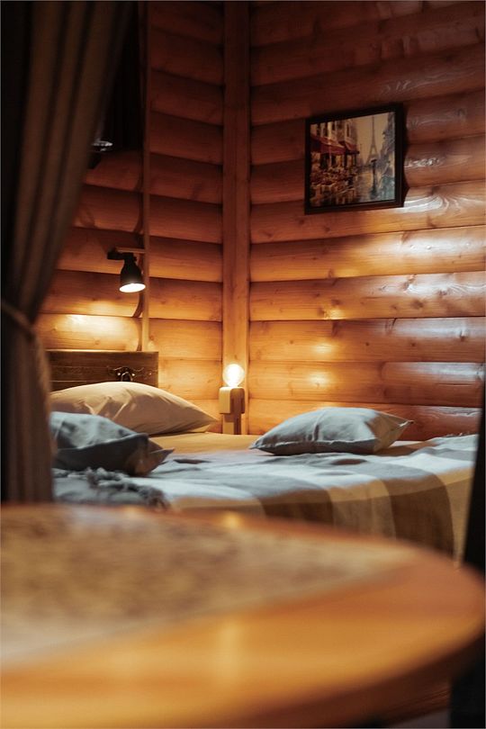 Дом 2-местный 1-комнатный (с ванной и террасой)