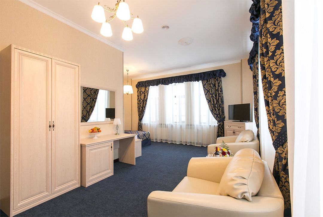 Люкс Дизайнерский 2-местный 1-комнатный (Сирена)