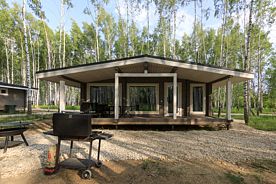 Домик четырехместный, Глэмпинг Norke Есенинская русь, Пощупово