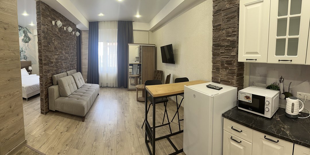 Студио 2-местный 1-комнатный