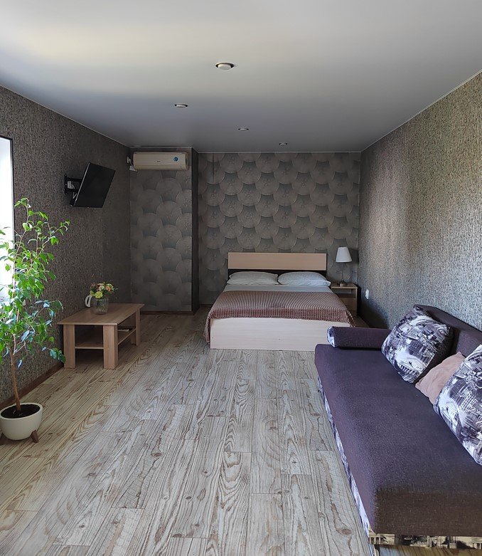 Стандартный 4-местный 1-комнатный