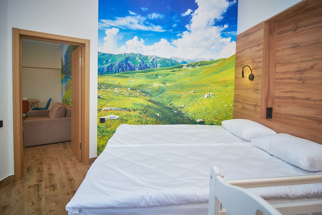 Апартаменты 2-местный 2-комнатный (с одной спальней) | Усадьба Яблонька, Ставропольский край