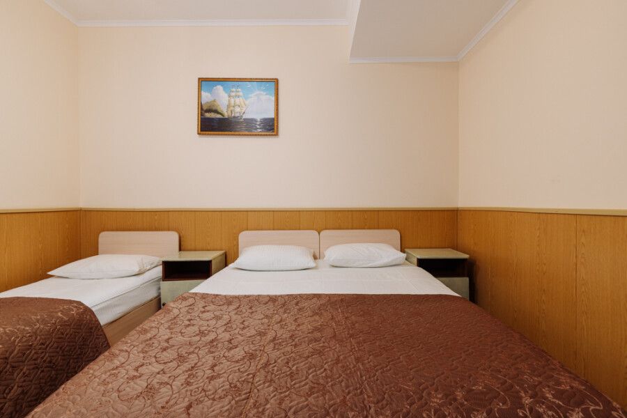 Апартаменты 3-местный (с отдельной спальней, кухней и видом на бассейн)