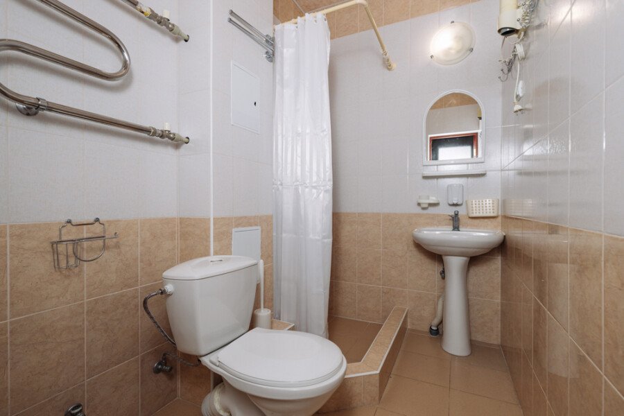 Апартаменты 3-местный (с отдельной спальней, кухней и видом на бассейн)