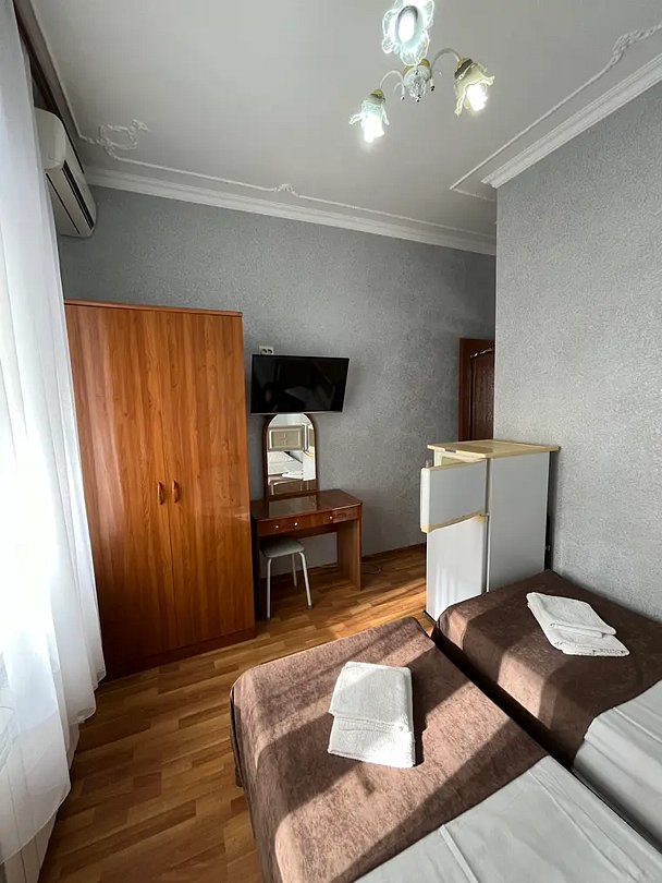 double-standard-single-beds-with-balcony-1 | ЭльМар, Краснодарский край