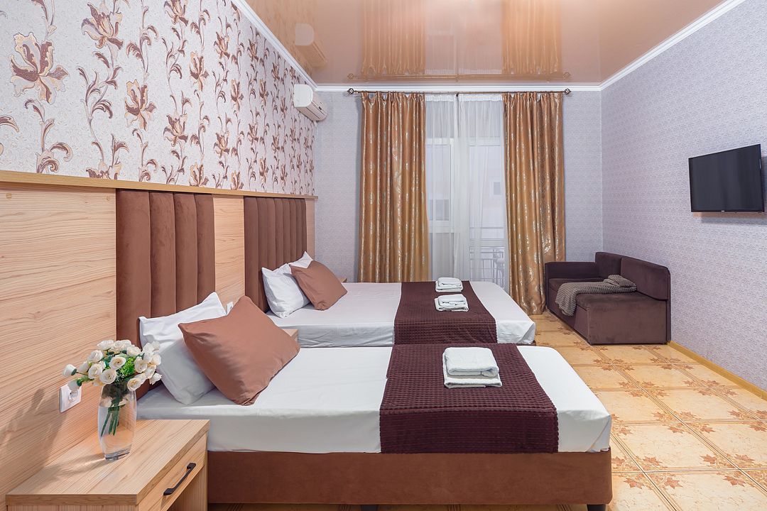 Семейный 6-местный 2-комнатный