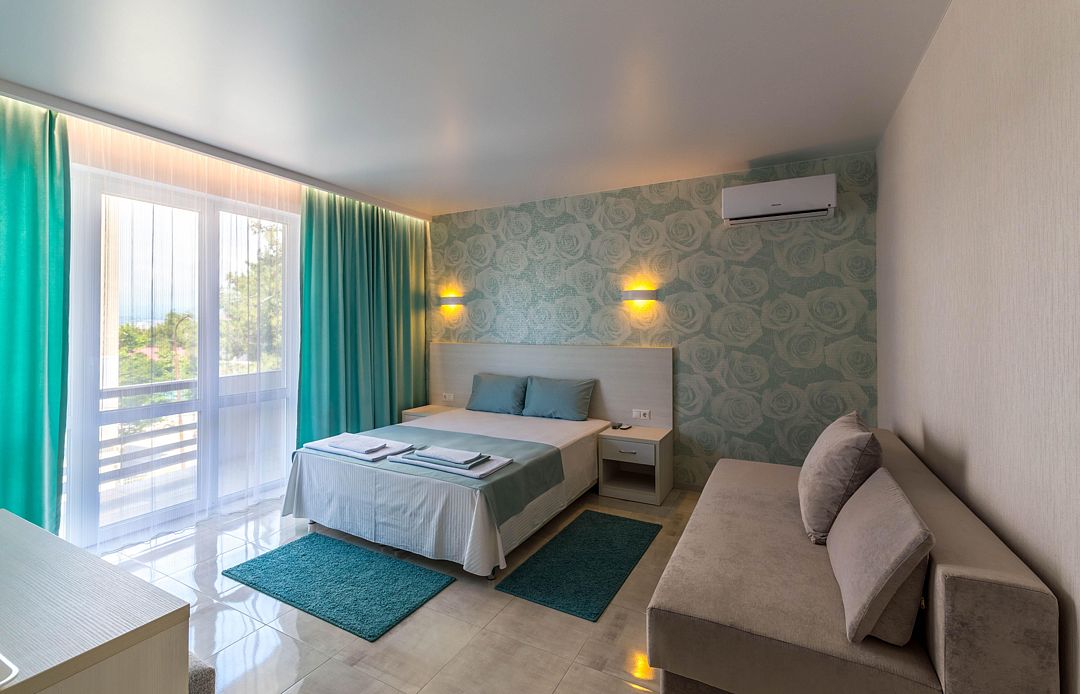 Семейный 6-местный 2-комнатный