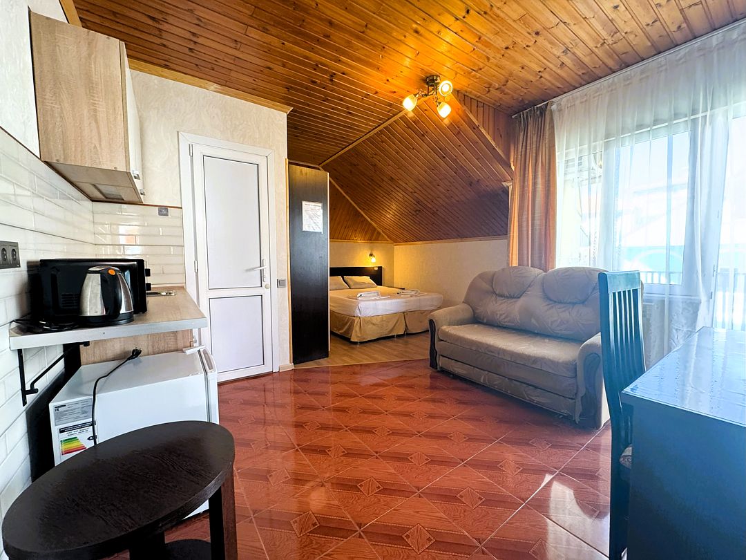 Студио 2-местный 1-комнатный