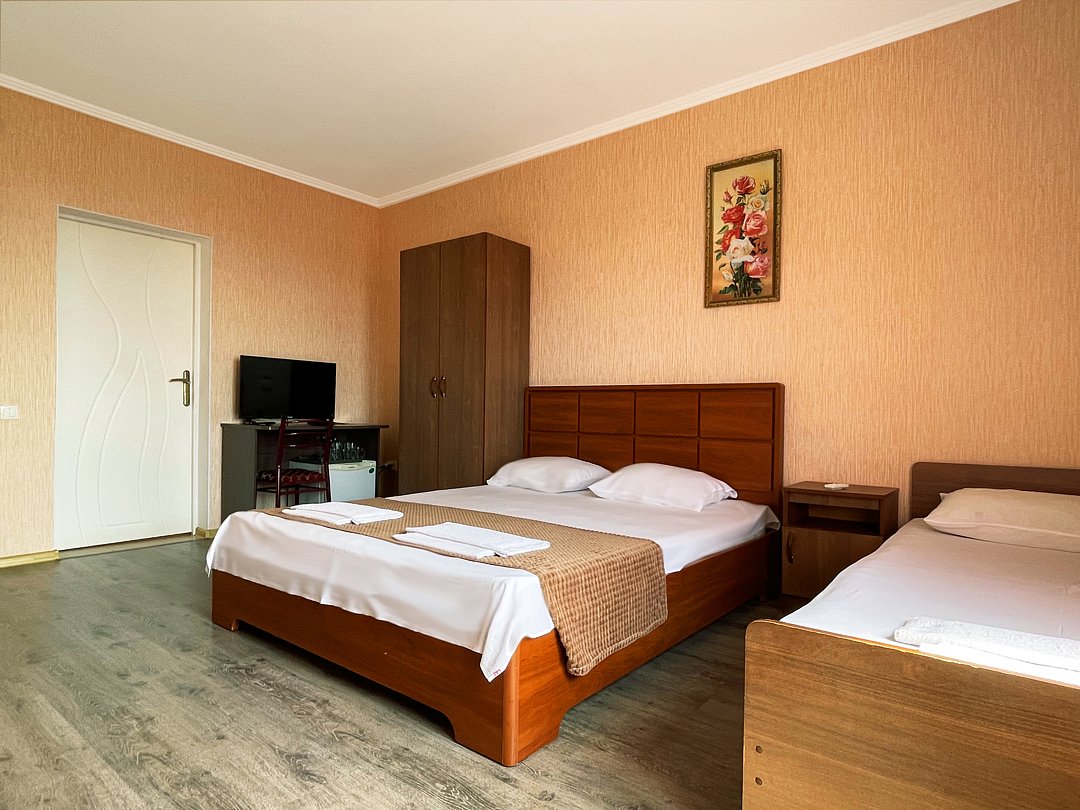 Семейный 5-местный 1-комнатный (с балконом)