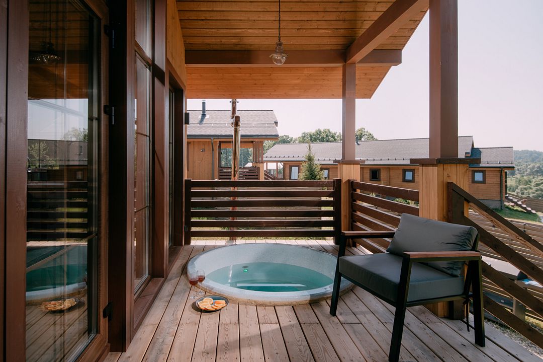 Лодж 2-местный 1-комнатный (S с купелью)