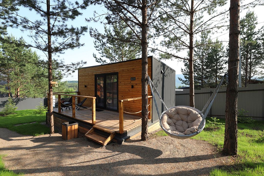 База отдыха Манский фрейм, посёлок Манский, Красноярский край