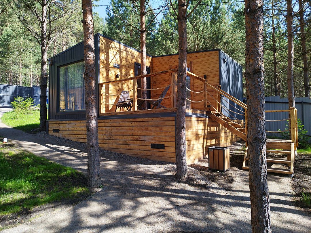 Домик 4-местный Калина | Манский фрейм, Красноярский край