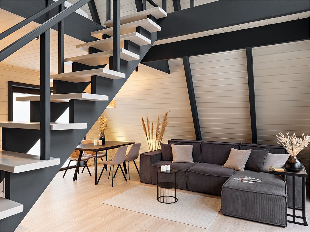 Коттедж 4-местный 2-комнатный (Пирамида)