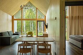 Вилла одноэтажная с 2 спальнями (с плитой), Курорт MARJA Villas & Spa, Приозерский район