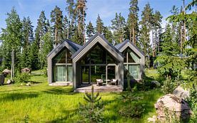 Вилла одноэтажная с 3 спальнями, Курорт MARJA Villas & Spa, Приозерский район
