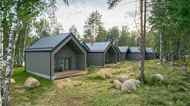 Номер «Джуниор сюит» с отдельным входом, Курорт MARJA Villas & Spa, Приозерский район