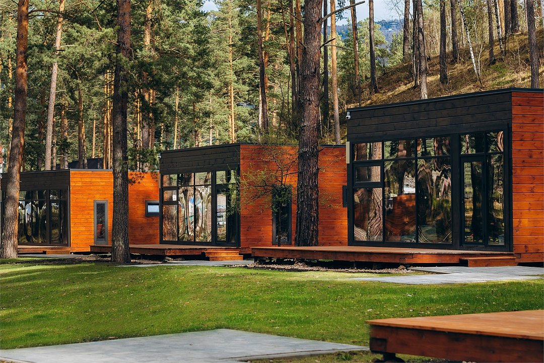 Загородный отель Хвоя в горах, Алтайский край, Бирюзовая Катунь 