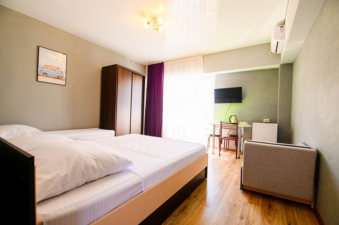 Комфорт 3-местный 1-комнатный (с балконом)