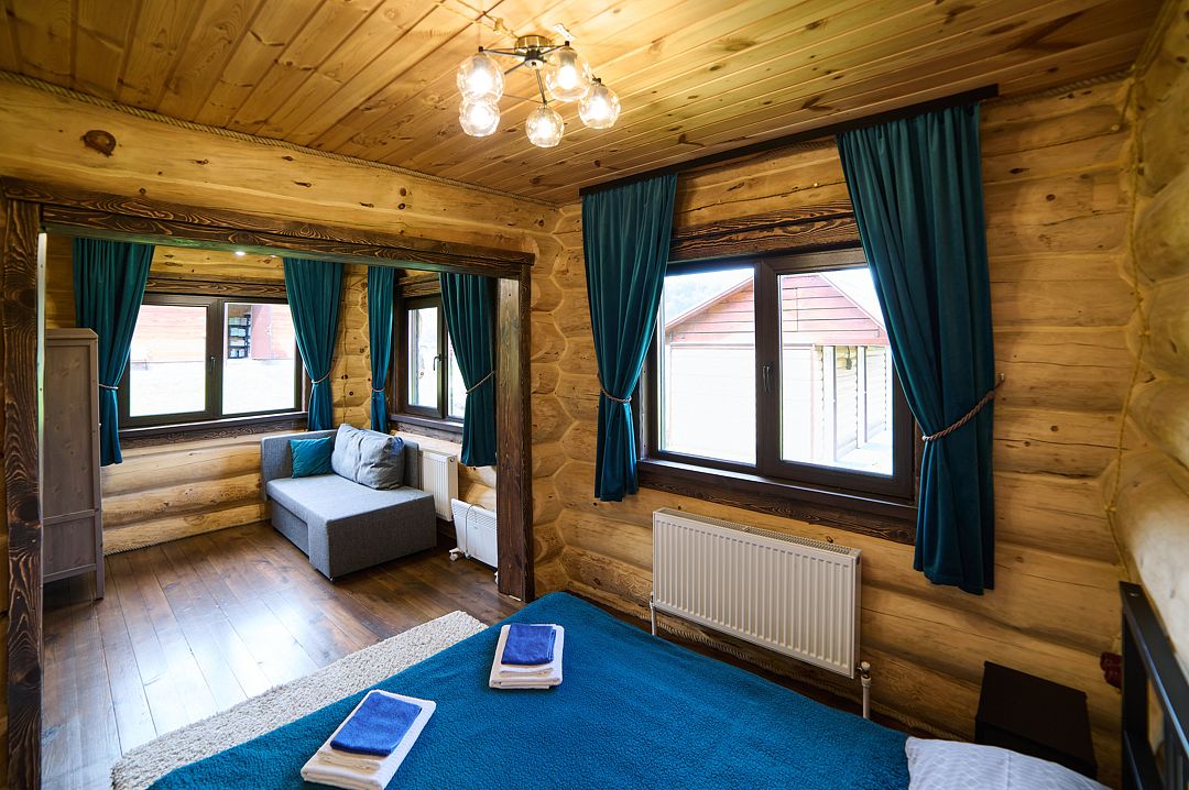 Шале 2-местный 2-комнатный Кедровый