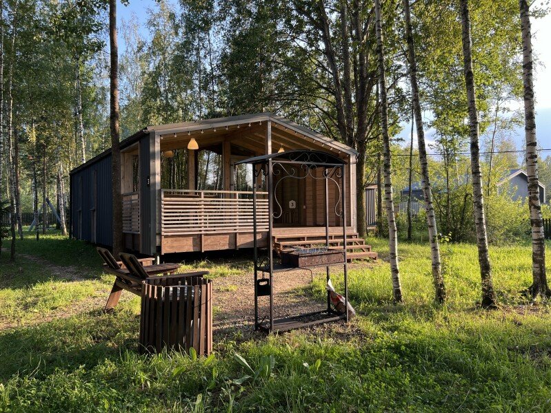 Загородные дома Klever House Голубое озеро (Клевер Хаус Голубое озеро), Ленинградская область, Ломоносовский район Петергоф
