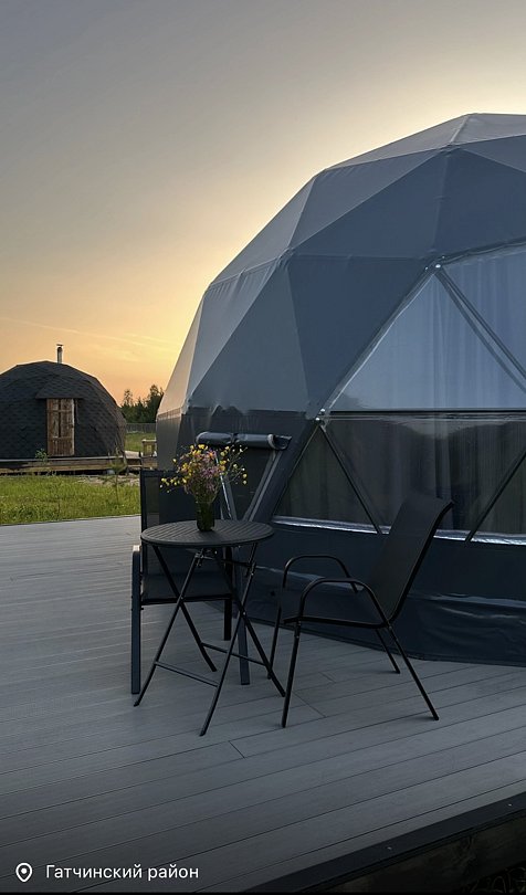 Глэмпинг Family Sup & Glamping (Фэмили Сап & Глэмпинг), Ленинградская область, Гатчинский район Гатчина