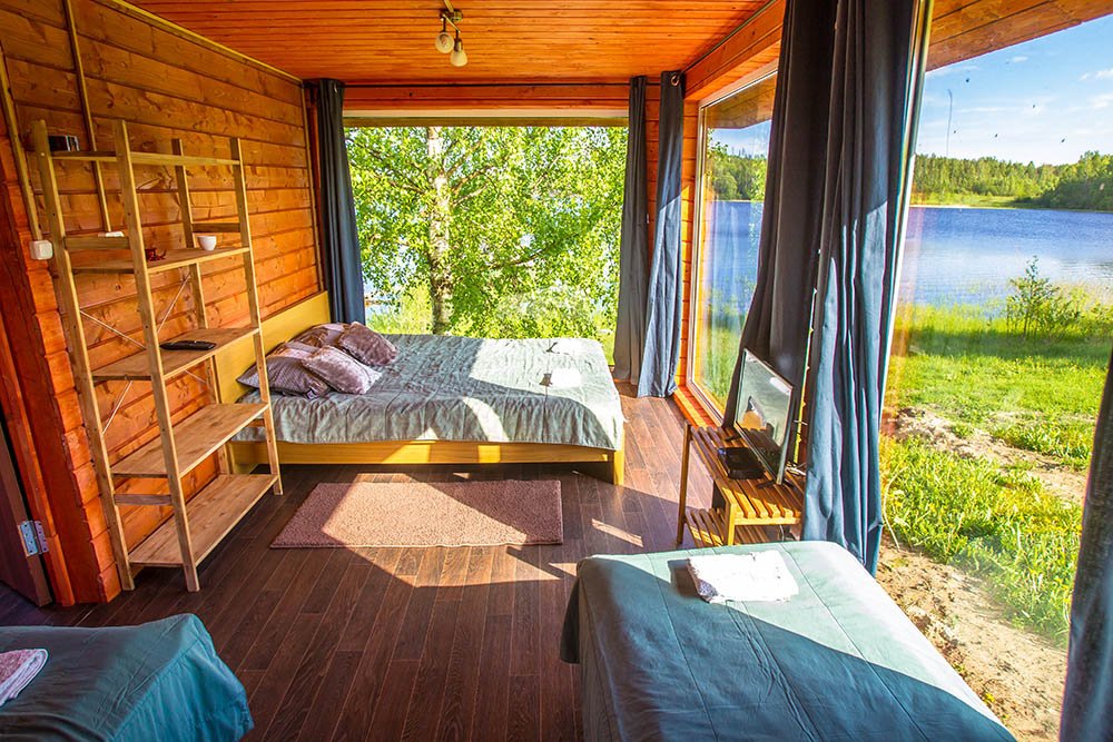 Дом 4-местный 1-коматный №8 Панорамный