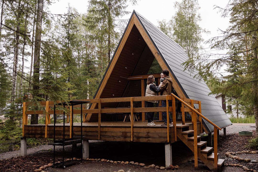 Гостевые дома Клевер Экофорест, Всеволожский район, Ленинградская область