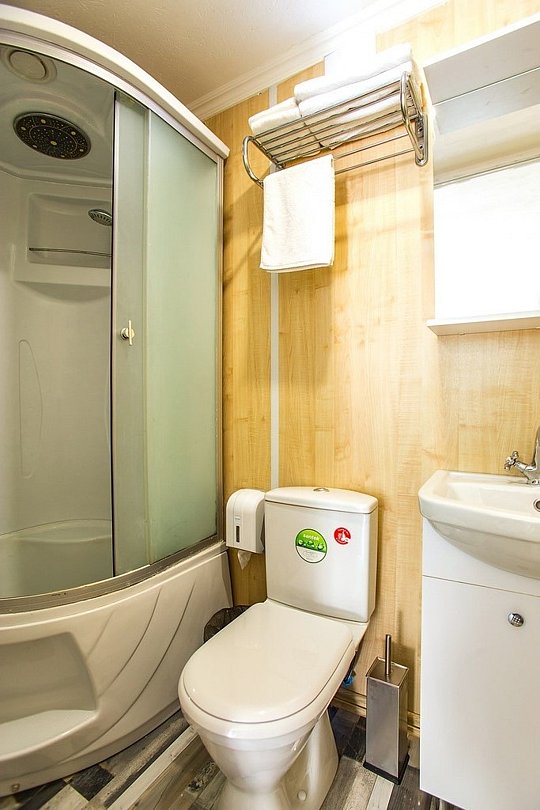 Эконом 2-местный (Норвежский дом 1 этаж без балкона)