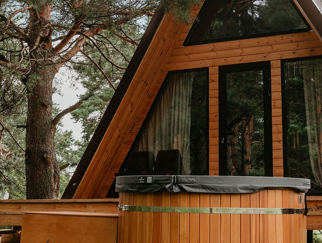 А-фрейм 2-местный (с купелью фурако)