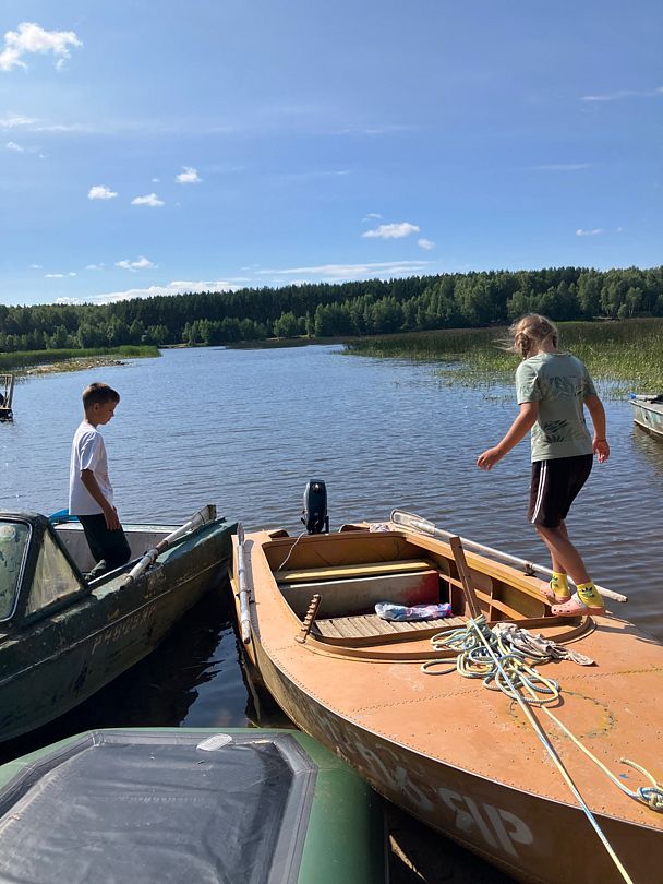 Фото 3 из отзыва о рыболовно-охотничьей базе Ухра