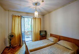 1-мест. (разм. в 2-мест.) станд., корп. 2, Пансионат Айтар, Сухум