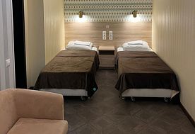 5-мест. (разм. в 6-мест.) 4-комн. семейный, Пансионат Литфонд, Пицунда