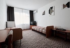 2-мест.(разм. в 5-мест.) станд. улучш., Пансионат с лечением Крымское Приазовье, село Мысовое