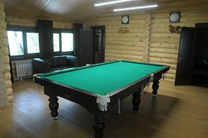 Бильярд в банном комплексе