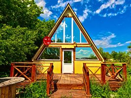 A-frame для 6-х человек, База отдыха В кругу друзей, Шарипово
