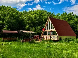 A-frame для 8-х человек, База отдыха В кругу друзей, Шарипово