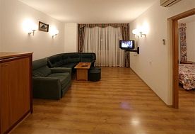 1-мест. (разм. в 2-мест.) 2-комн. люкс, корп. 5, Пансионат Крымская весна, Судак