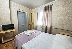 1-мест. (разм. в 2-мест.) эконом, Гостевой дом Алые Паруса, Адлер